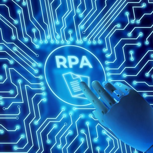 rpa-concept-with-bright-light-robotic-hand